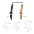 Switch Plug-In Dildo Réaliste Couleur Caramel